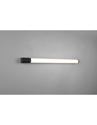 [S-TRIO284077932] Applique Specchio Bagno Led 16w IP44 Bordo Nero