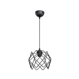 [S-FZ95909] Lampada a sospensione Koza MDL3852 gabbia nero