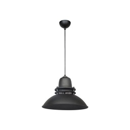[S-FZ95885] Lampada a sospensione Tibet ASZ0871 nera stile industriale