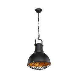 [S-FZ95888] Lampada a sospensione Tonya ASZ1187 stile industriale nero