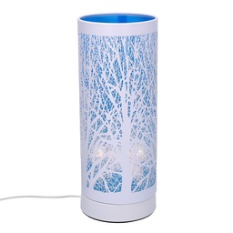 [S-V5601510000] Lampada Aroma Metallo Touch Blu 10x26 cm