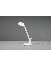 [S-TRIO523090131] Lampada da Scrivania LED Touch Dimmer Bianco