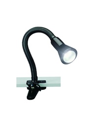 [S-TRIO5028010-02] Lampada da Scrivania Flexo Nero 1xE14 Con Pinza Trio Lighting