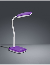 [S-TRIOR52431193] Lampada da Scrivania Led 3,5W Boa Viola H36 cm Trio Lighting