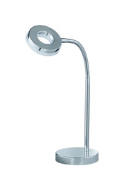 [S-TRIOR52411106] Lampada da Scrivania Led 4w Flessibile Rennes Cromo Trio Lighting