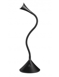 [S-TRIOR52391102] Lampada da Scrivania Led Viper Nero H31 cm Trio Lighting