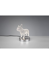 [S-TRIOR52651106] Lampada da Tavolo Dog Led Dimmerabile RGB H17 cm Trio Lighting