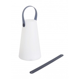 [S-B0827443] Lampada da giardino a LED Cilindrica in Polietilene