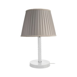 [S-FZ95871] Lampada da tavolo Piray ASZ1277 vetro bianco