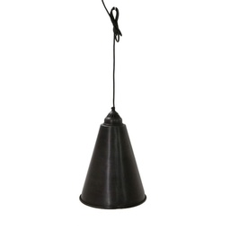 [S-V3708590000] Lampadario Nero in Ferro - 26 x 21 x 27 cm