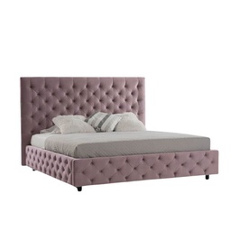 [S-FZ94905] Letto matrimoniale contenitore Sondrio rosa