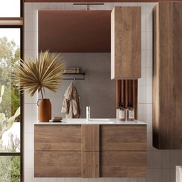 [98886] Mobile bagno sospeso Salemi100 rovere mercure