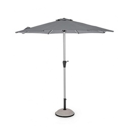 [S-B0795665] Ombrellone da giardino grigio Vienna 2,5 m