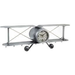 [S-B0182237] Orologio parete con 9 ganci - 129x22x40h cm