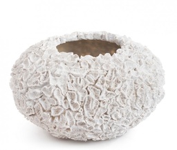 [S-B0183052] P.Vaso Lamè Bomb. Bianco H26.5