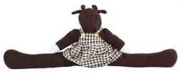 [S-V9132520000] Paraspifferi tessuto topo cm. 75 x 13 h 25