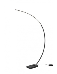 [S-TRIO426511832] Piantana Arco Nero Bangkok Led Dimmer