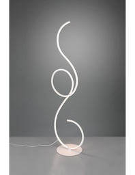 [S-TRIO423410131] Lampada da Terra Moderna Bianca con LED Dimmer Jive Trio Lighting