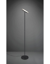 [S-TRIOR42301132] Piantana Moderna Ponda Nero Disco Led Orientabile Trio Lighting