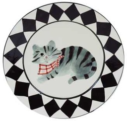 [S-V9158240000] Piatto Gatto Ø cm. 30,5 x 3 - Perfetto per le tue deliziose creazioni