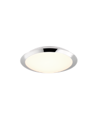 [S-TRIO680310106] Plafoniera Bagno Umberto Led 12w IP44 Cromo