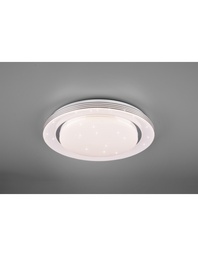 [S-TRIOR67041900] Plafoniera Moderna Atria Led 22w Dimmer Effetto Stelle Bianco