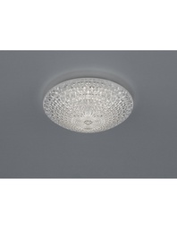 [S-TRIOR62441200] Plafoniera Kuma Led Dimmerabile Effetto Cristallo Ø28 cm Trio Lighting