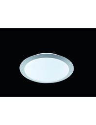 [S-TRIO626510987] Plafoniera Moderna Led 9W Dimmerabile Alluminio Ø29 cm
