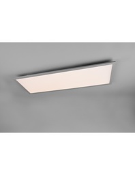 [S-TRIOR62868087] Plafoniera Rettangolare Led Funzione Luce Notturna Alluminio Trio Lighting
