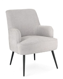 [S-B0748300] Poltrona Ernestine Grigio Chiaro