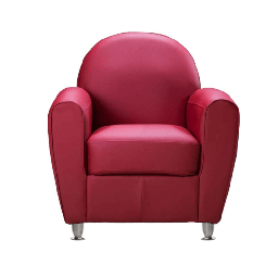 [99307] Poltrona Mary ecopelle bordeaux