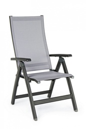 [S-B0662304] Poltrona Reclinabile Cruise Antrac.Gk52 - Dimensioni: 59x71x113 cm