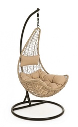 [S-B0661730] Poltrona sospesa per arredo giardino naturale