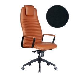 [S-FZ95673] Poltrona ufficio Capri nera