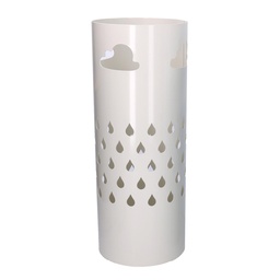 [S-V3505100000] Portaombrelli metallo nuvole bianco tondo ø19h49