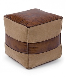 [S-B0720038] Pouf Charleston Qu