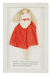 [S-V9158850000] Quadro Dream Princesses Speranza SD-0856 21 x 2,5 x 33 cm