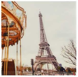 [S-V9160410000] Quadro Vetro Parigi su-0048 cm. 60 x 60