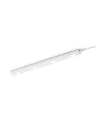 [S-TRIO273170401] Reglette Applique 4 Led Aragon Bianco L55 cm Trio Lighting