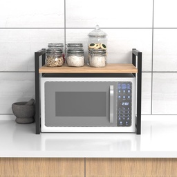 [S-FZ99766] Scaffale Multiuso Singolo Ripiano Rovere Sonoma 53x35x41h cm