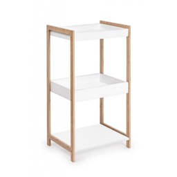 [S-B5730401] Scaffale in Bamboo portaoggetti 40x32x79,2h