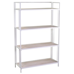 [S-V6455100000] Scaffale in metallo a 4 ripiani Lucilla