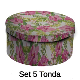 [S-V1217160000] Scatola cartone 1-5 ibisco tondo cmø40,5h17,8