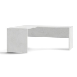 [S-ODB6301OSSK] Scrivania angolo a sinistra moderna Bianco Ossido 180x169x h76 cm