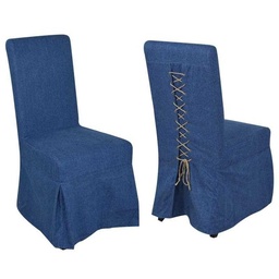 [S-V9155460000] Sedia Napoli Jeans - 47x58x100 cm