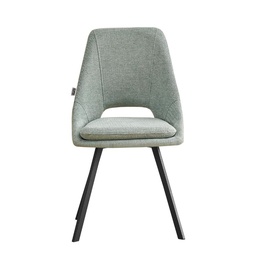 [S-FZ100018] Sedia imbottita verde Blauss  85x56x48 cm