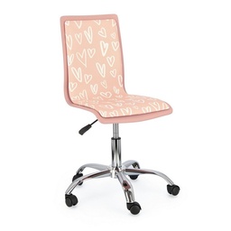 [S-B0710163] Sedia ufficio acciaio similpelle Young Hearts 42,5 x 40 x 87 cm