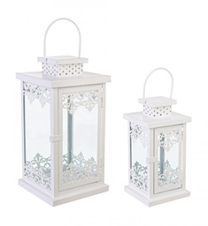 [S-B0140770] Set2 Lanterna Almada Bianco