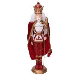 [S-V6159550000] Soldatino in Resina Bianco 8,3x8,3x29,5 cm