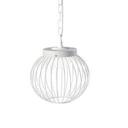 [S-SOV99507/02] Lampada a sospensione LED 20W 4000K in alluminio bianco